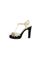 LEATHER SANDALS 36.5