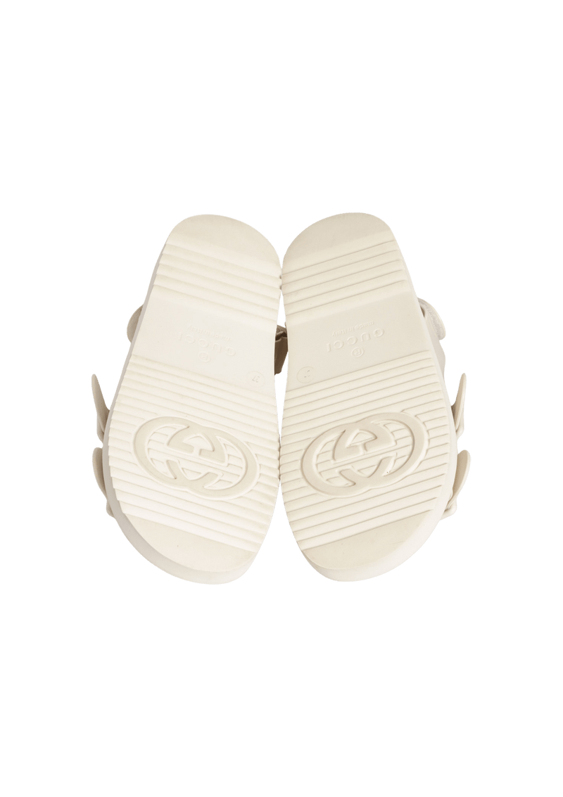 RUBBER DOUBLE G DAD SANDALS 36