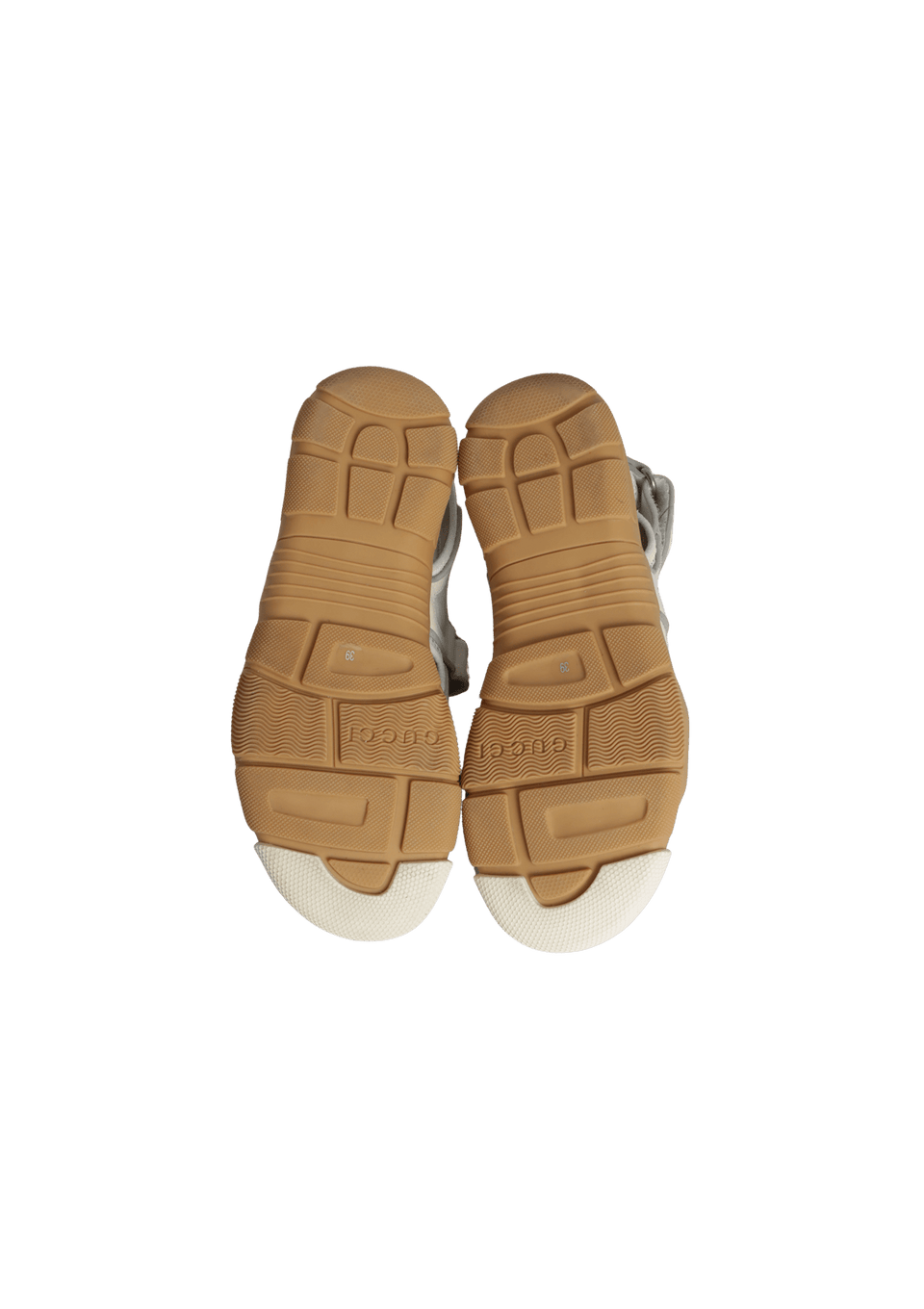SANDÁLIA GUCCI TINSEL SPORT SANDALS CINZA 38 ORIGINAL – Gringa
