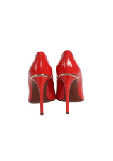 PATENT LEATHER PUMPS 36