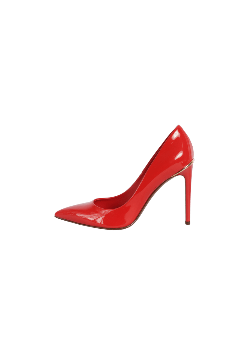 PATENT LEATHER PUMPS 36