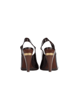 PIVOINE PATENT LEATHER SANDALS 37