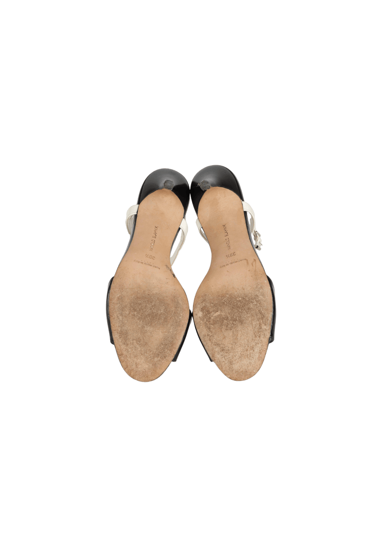 BICOLOR SANDALS 38.5