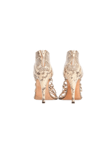 SNAKESKIN SANDALS 33