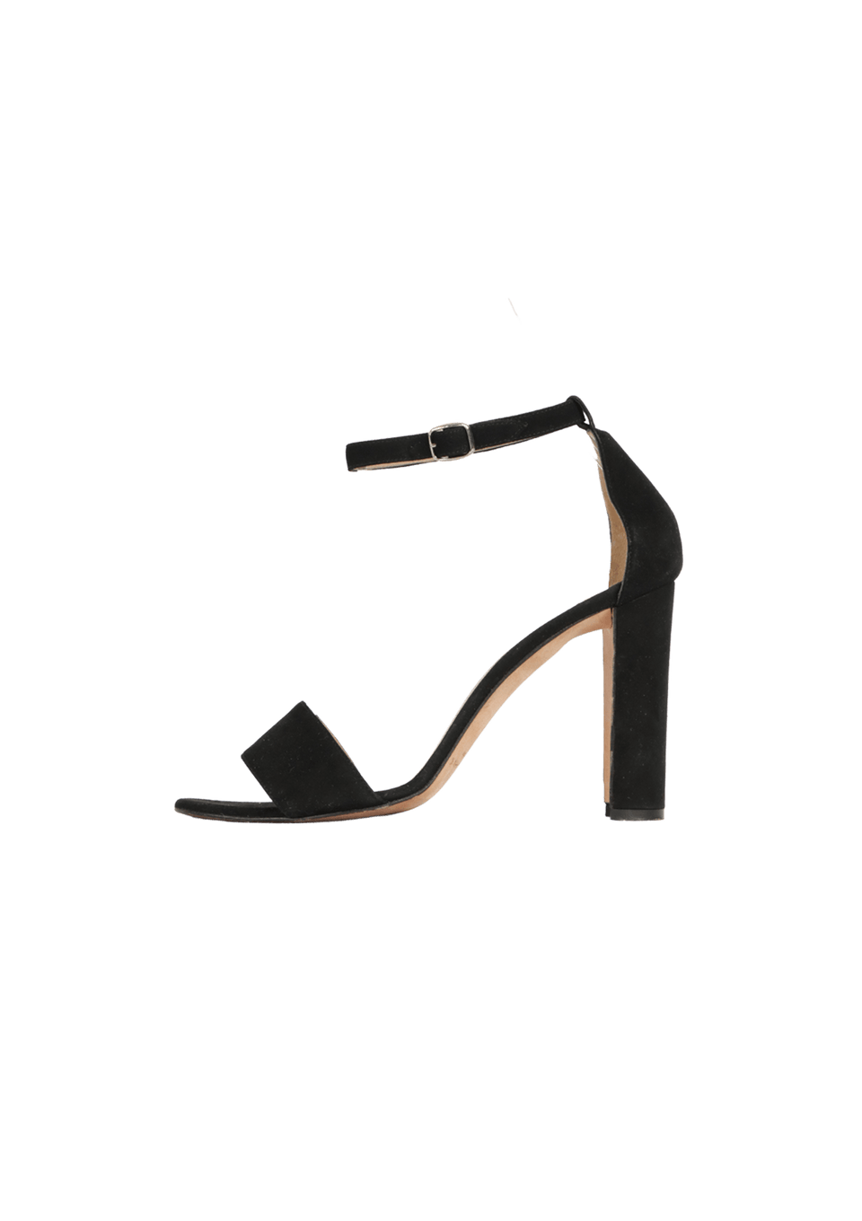 SANDÁLIA MANOLO BLAHNIK SUEDE SANDALS 38.5 PRETO ORIGINAL – Gringa