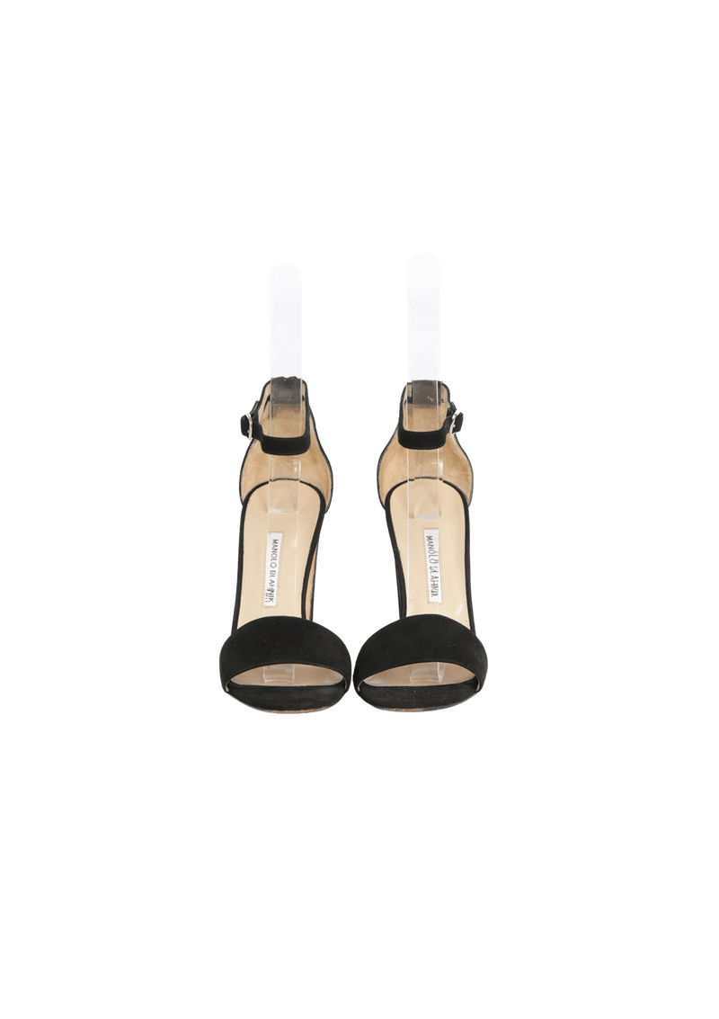 SUEDE SANDALS 38.5