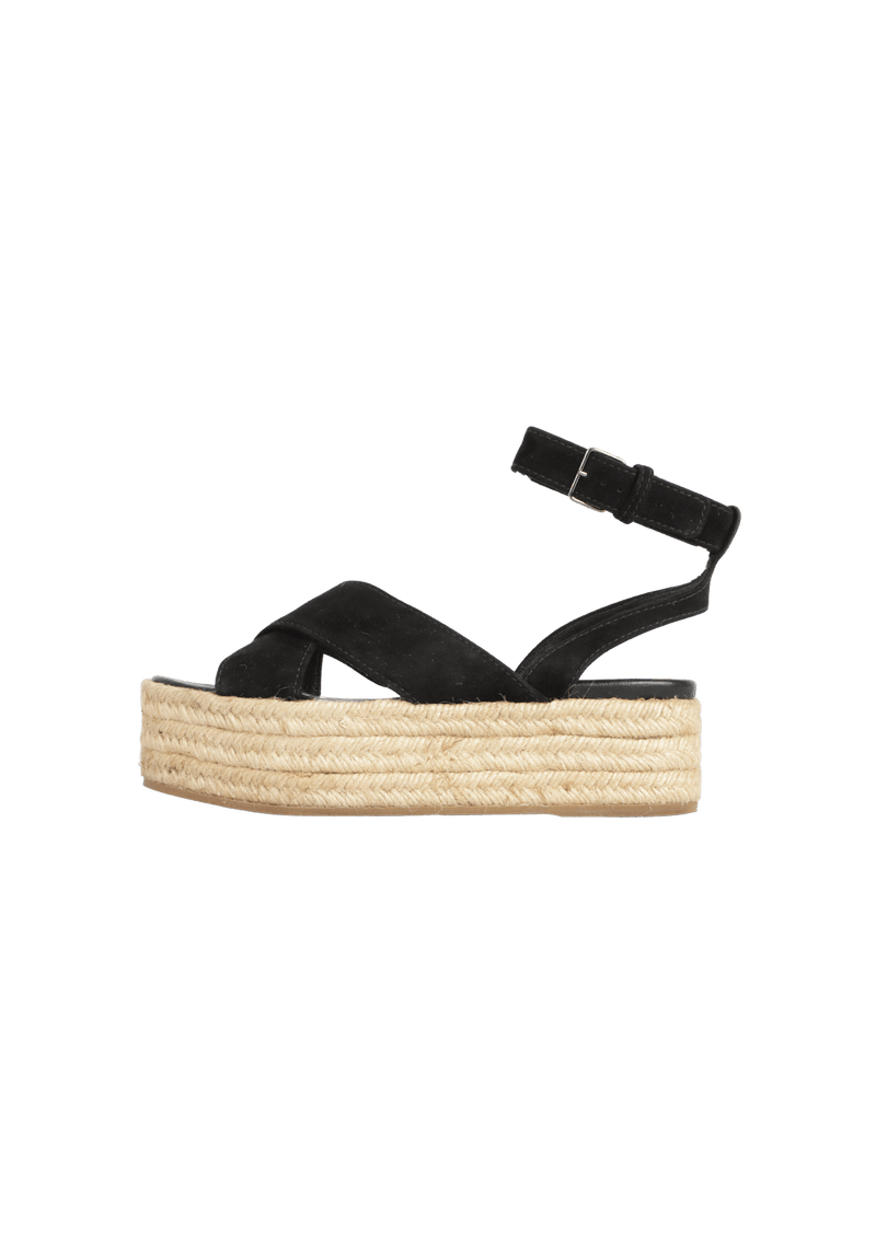 SUEDE ESPADRILLES 33