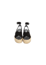 SUEDE ESPADRILLES 33