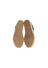 SUEDE ESPADRILLES 33