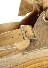 PLATFORM ESPADRILLES 39