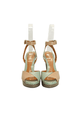 PRINTED SANDALS 36