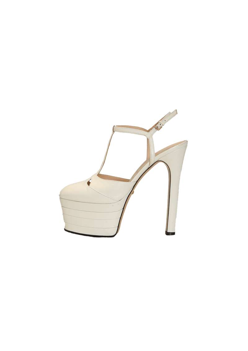 ANGEL T-STRAP PUMPS 38.5