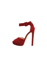 SUEDE PUMPS 36
