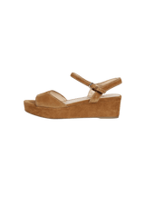 SUEDE SANDALS 38.5