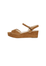 SUEDE SANDALS 38.5