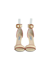 PATENT LEATHER SANDALS 36.5