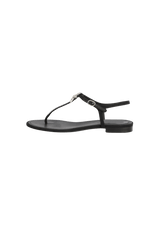 STARS T-STRAP SANDALS 38