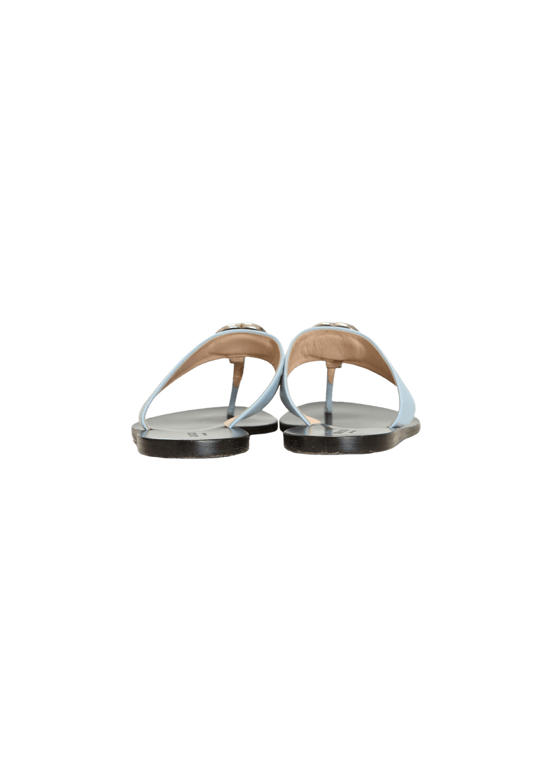 DOUBLE G THONG SANDALS 36.5