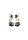 CRYSTAL SLINGBACK SANDALS 39.5