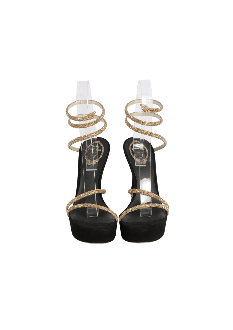 MARGOT CRYSTAL SANDALS 39