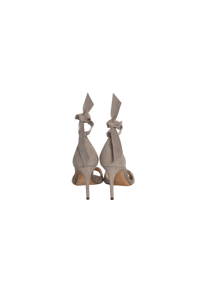 SUEDE CLARITA SANDALS 36