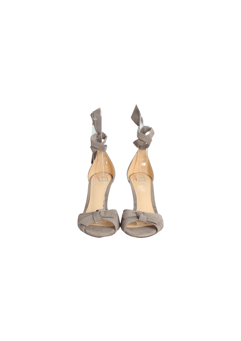 SUEDE CLARITA SANDALS 36