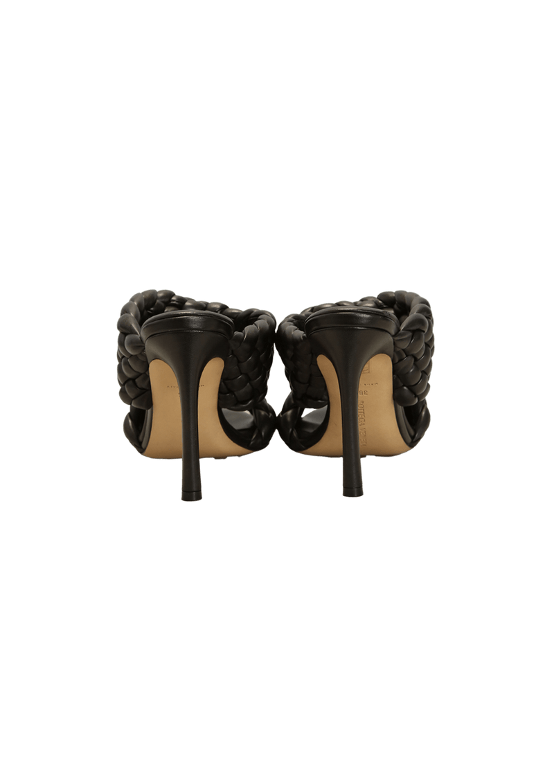TWISTED PADDED INTRECCIATO THE CURVE MULES 37.5