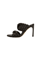 TWISTED PADDED INTRECCIATO THE CURVE MULES 37.5