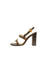 DAMIER SAUVAGE FLORAL SANDALS 35.5