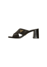LEATHER SLIDES 37.5