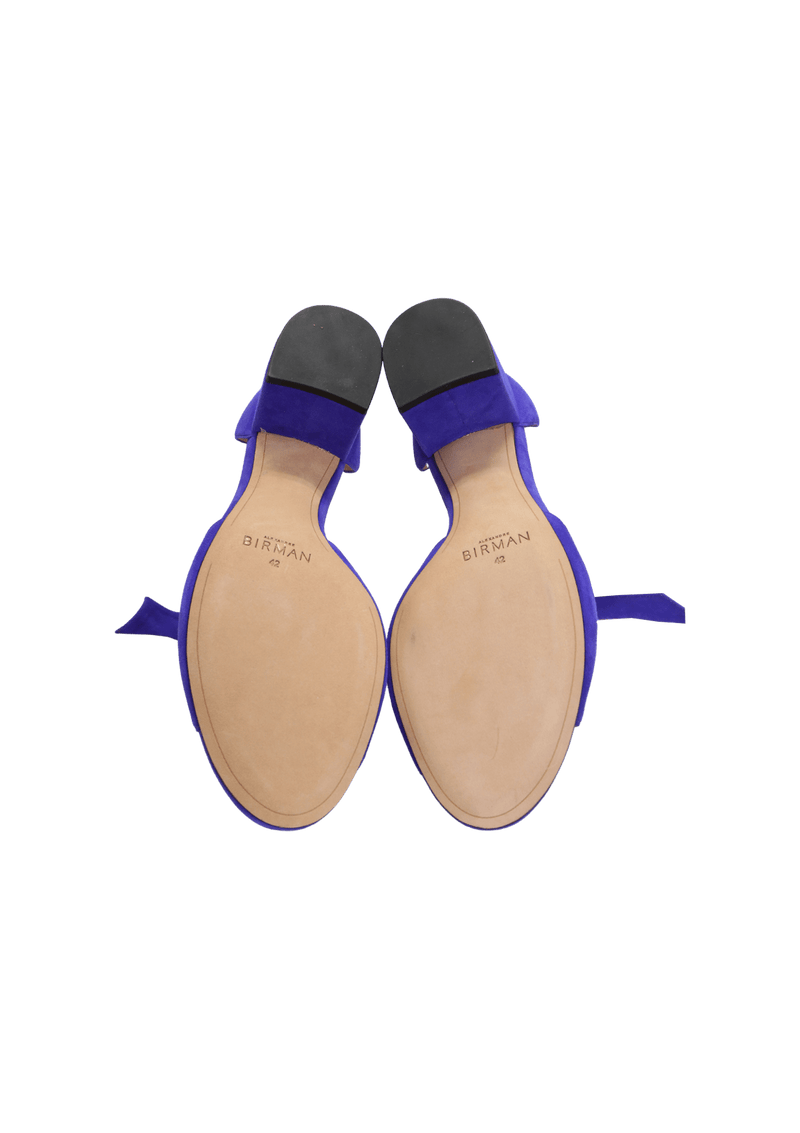 SUEDE SANDALS 40