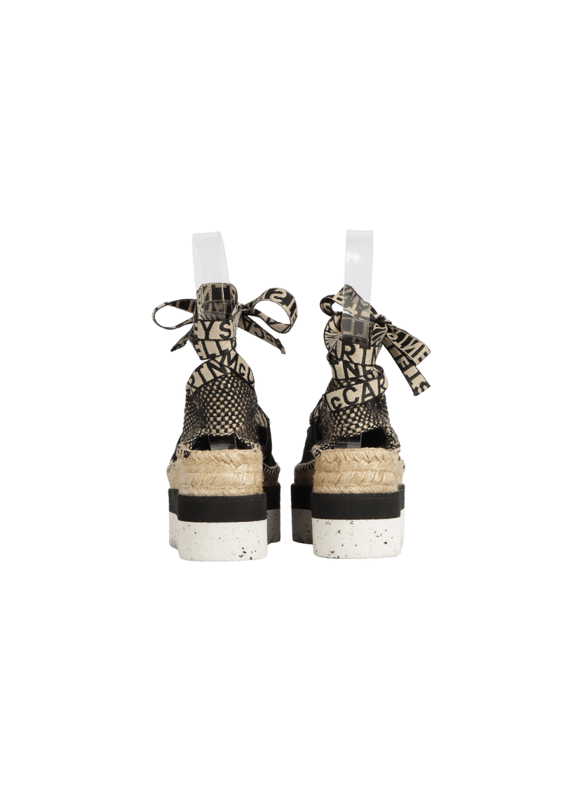 GAIA PLATFORM ESPADRILLES 35