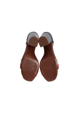 LEATHER SANDALS 37