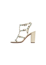 ROLLING ROCKSTUD CAGE OLIVIA SANDALS 36.5