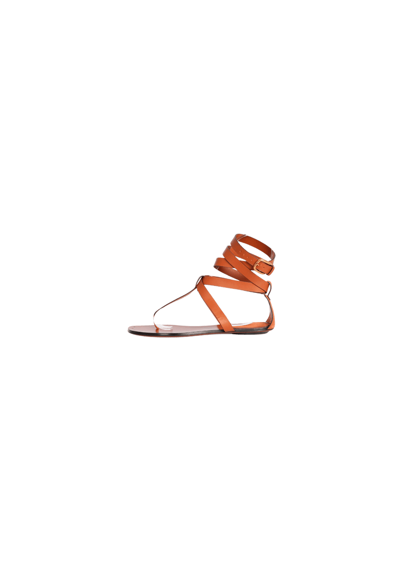 LEATHER SANDALS 37