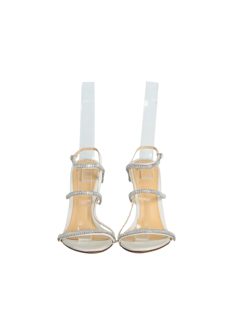 SALLY 100 EMBELLISHED SANDALS 36