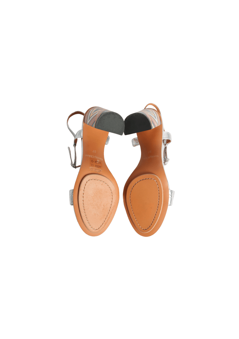 LEATHER SANDALS 36