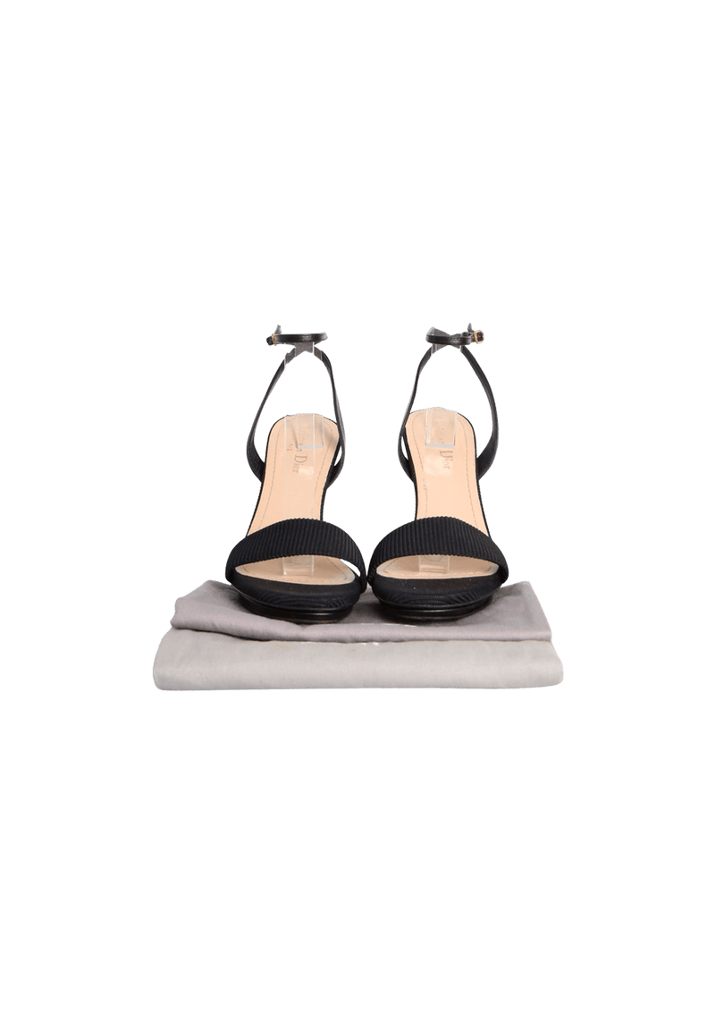 METALLIC SANDALS 37.5