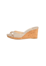 LEATHER MULES 38