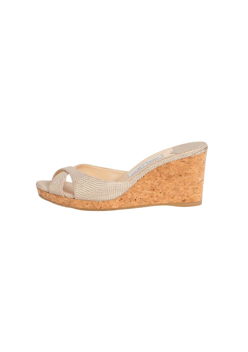 LEATHER MULES 38