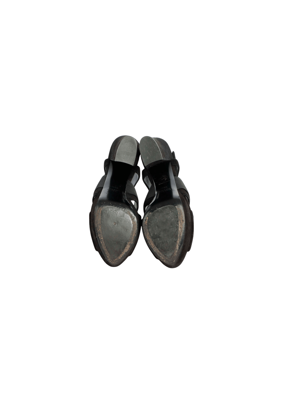 SUEDE BOW SANDALS 37.5