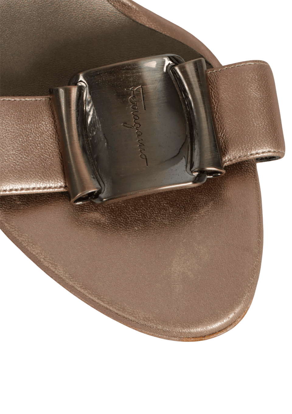 METALLIC SANDALS 39