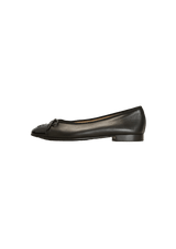INTERLOCKING CC LOGO BALLET FLATS 35