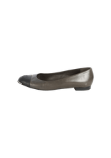 CC CAP-TOE BALLET FLATS 38.5