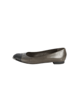 CC CAP-TOE BALLET FLATS 38.5