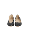 LEATHER BALLET FLATS 34