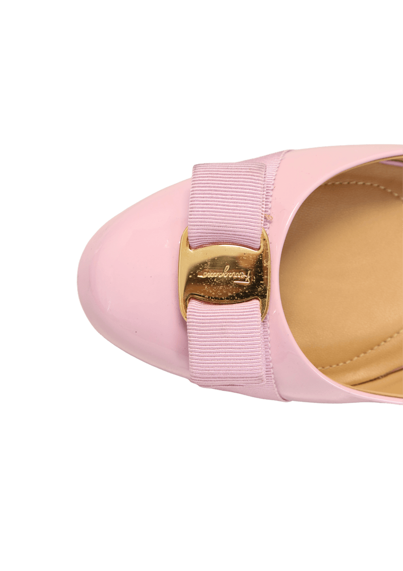 PATENT VARINA BALLET FLATS 37.5