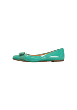 PATENT VARINA BALLET FLATS 38