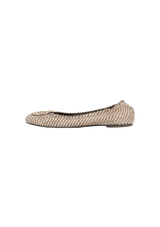 MINNIE SCRUNCH BALLET FLATS 37