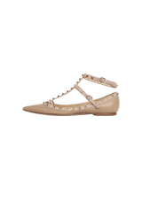 ROCKSTUD BALLET FLATS 36